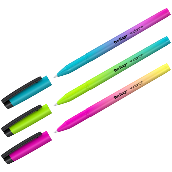 Długopis żelowy czarny radiance Berlingo | biuroweokazje.pl | Sprawdź cenę!