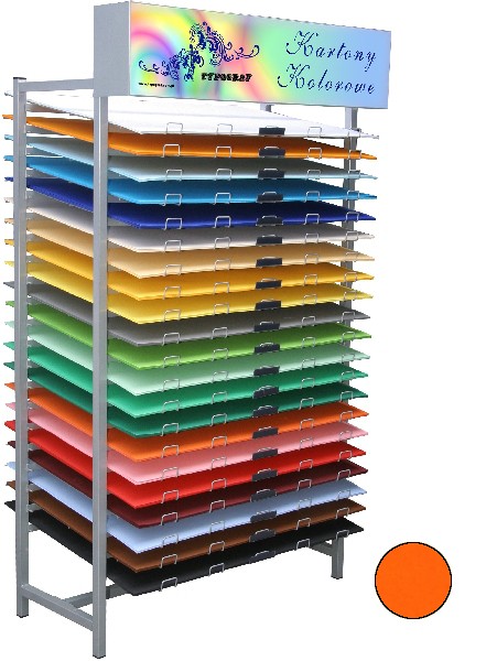 Karton 230 g 50x70 pomarańczowy Typograf | biuroweokazje.pl | Zamów korzystnie!