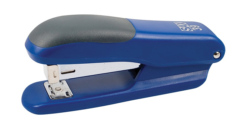 Zszywacz Sax39, zszywa do 25 kartek, niebieski, zszywki gratis | biuroweokazje.pl | Kup w sekundę!