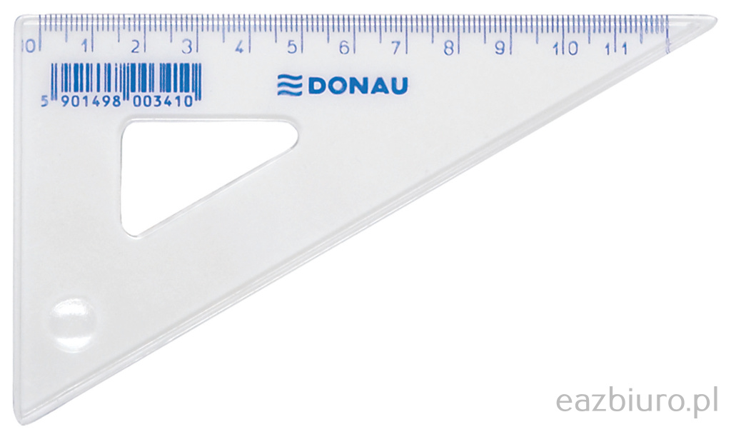 Ekierka 12 cm 60 stopni Donau do biura | biuroweokazje.pl | Zamów natychmiast!