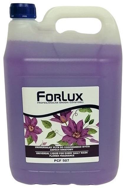 Forlux pcf507 płyn do mycia podłóg kwiatowy 5 l | biuroweokazje.pl | Zamów szybko!