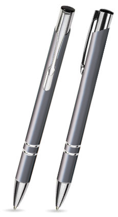Długopis cosmo c-22 szary matowy | biuroweokazje.pl | Kup teraz!