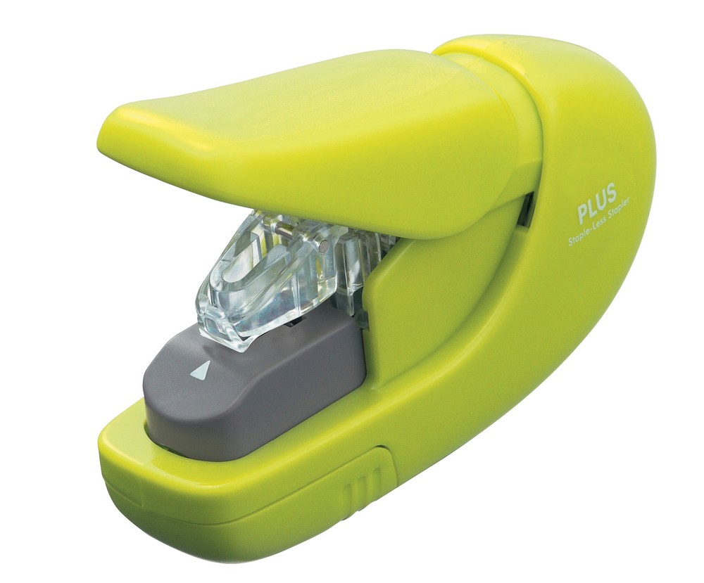 Zszywacz plus sl106 zielony bezzszywkowy | biuroweokazje.pl | Dołącz do zadowolonych klientów