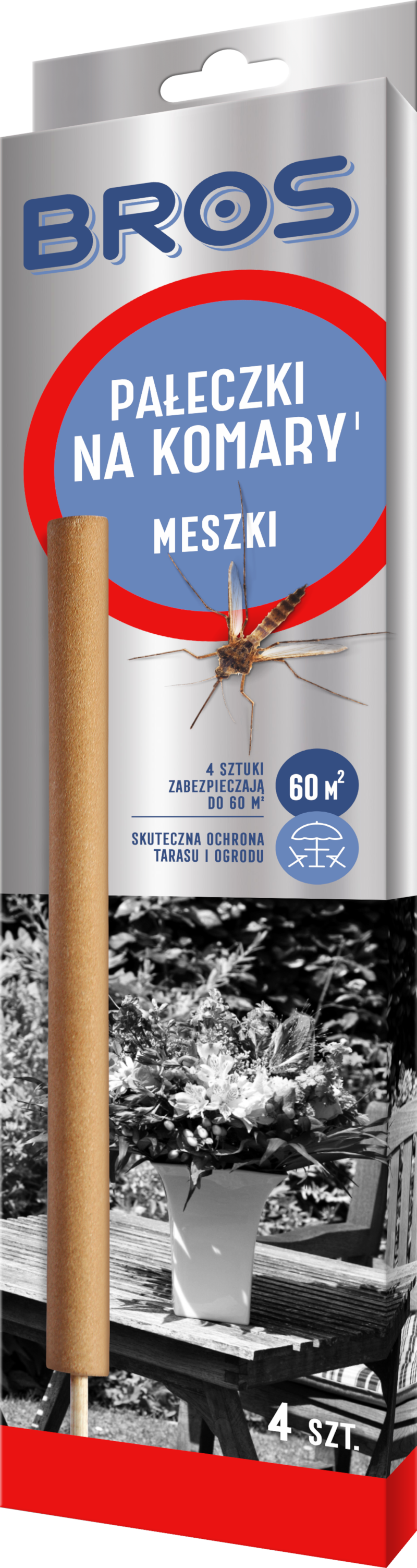 Bros pałeczki na komary 4 szt | biuroweokazje.pl | Odkryj bestseller