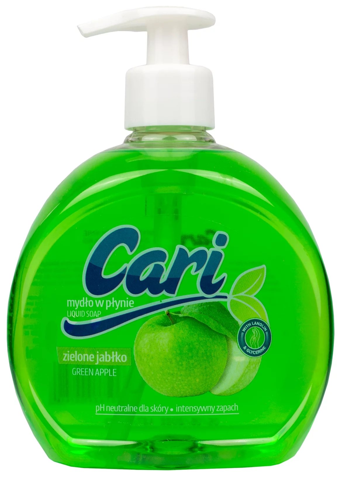Mydło w płynie z pompką carri jabłko 500 ml | biuroweokazje.pl | Zyskaj więcej!