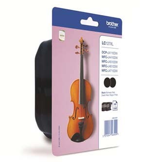 Brother oryginalny ink / tusz lc-127xlbk, black, | biuroweokazje.pl | Wybierz bestseller