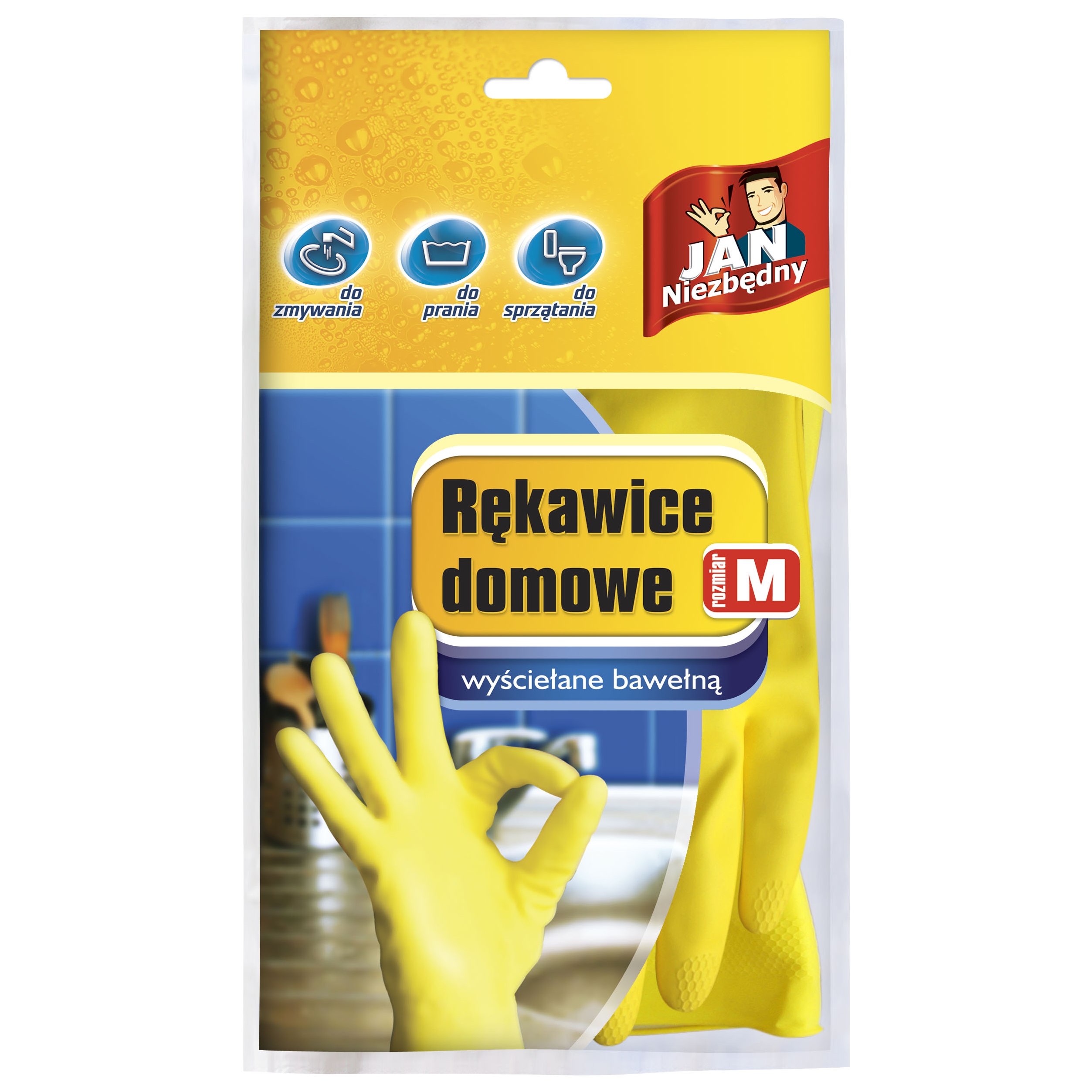 Rękawice domowe Jan Niezbędny rozmiar m | biuroweokazje.pl | Kup bez ryzyka!