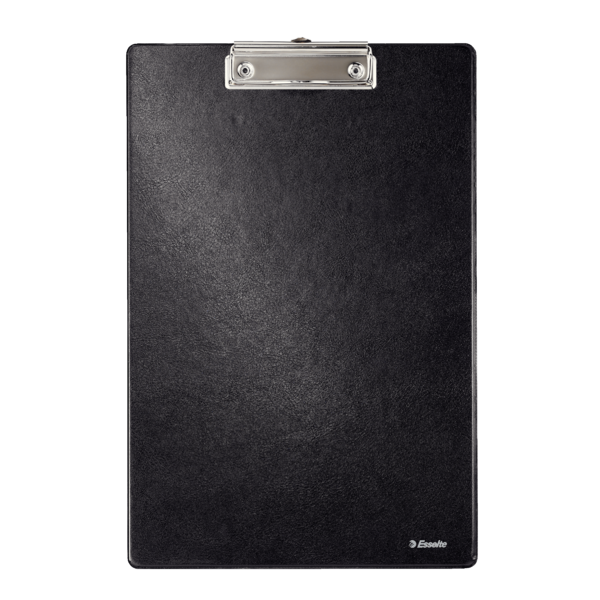 Deska A4 z klipem czarna Esselte | biuroweokazje.pl | Zamów od ręki!