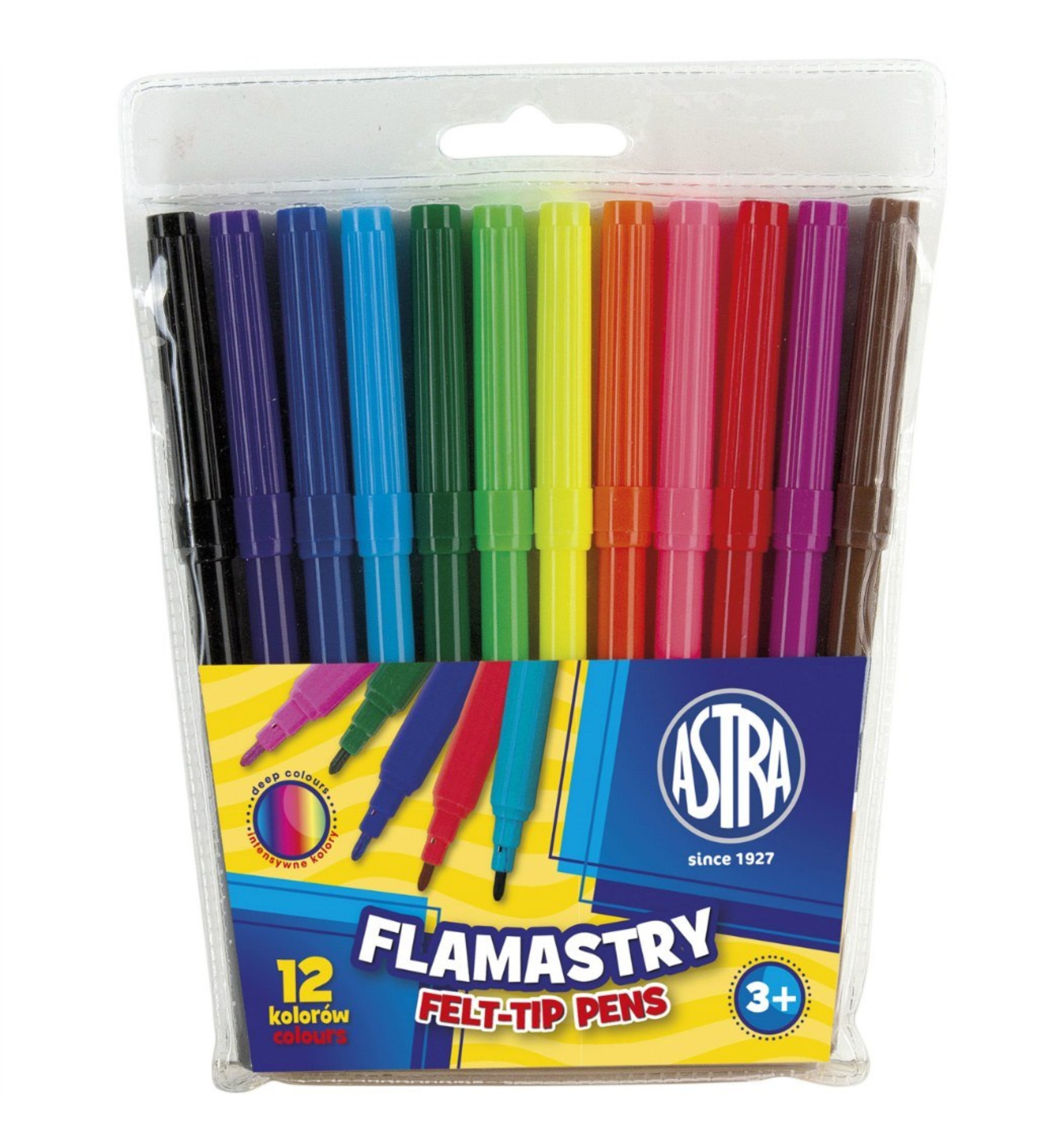 Mazaki 12 kolorów Astra do biura | biuroweokazje.pl | Wybierz hit!