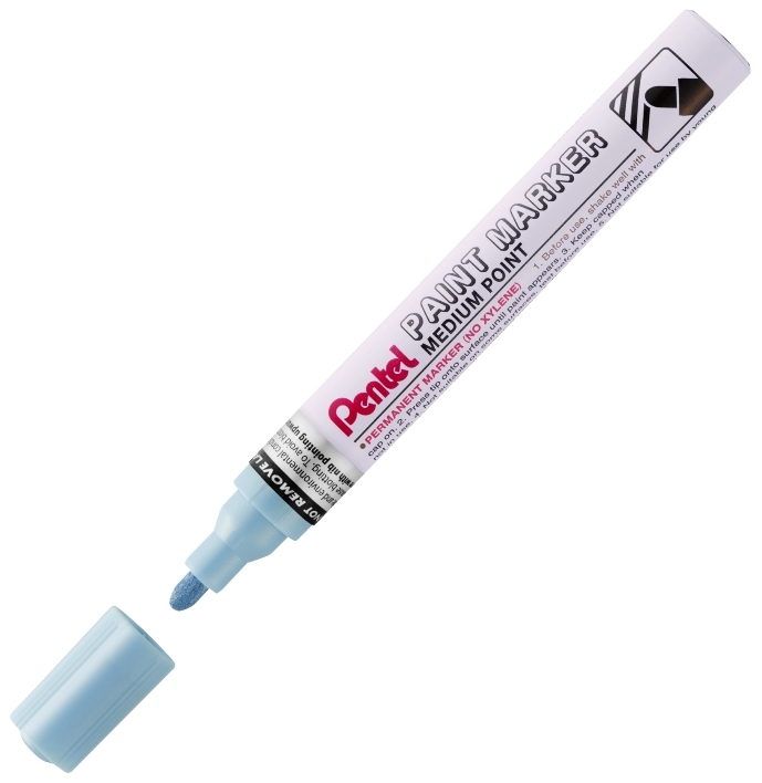 Marker olejowy Pentel mmp10 perłowy błękitny | biuroweokazje.pl | Kup taniej!