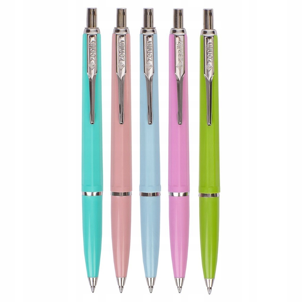 Długopis Zenith pastel mix do biura | biuroweokazje.pl | Zyskaj więcej!