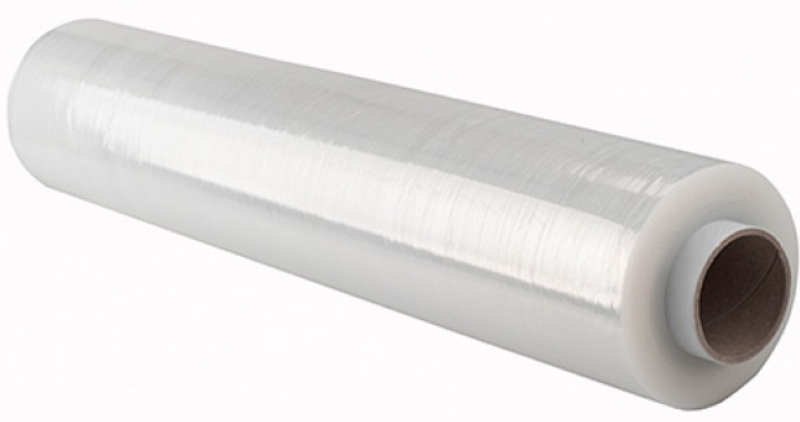 Folia stretch Office Products ręczna, 2,5 kg netto, szer. 500 mm, gr. 23µm, transparentna | biuroweokazje.pl | Zamów taniej!