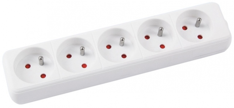 Przedłużacz Office Products 5 gniazd 5 m z uziemieniem | biuroweokazje.pl | Kup sprytnie!