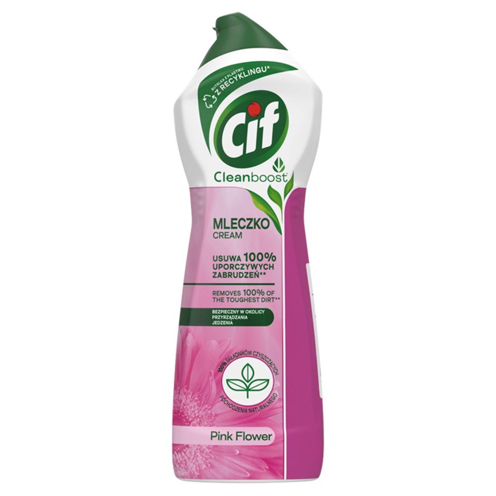 Mleczko do czyszczenia Cif pink, 780g | biuroweokazje.pl | Zyskaj więcej już dziś