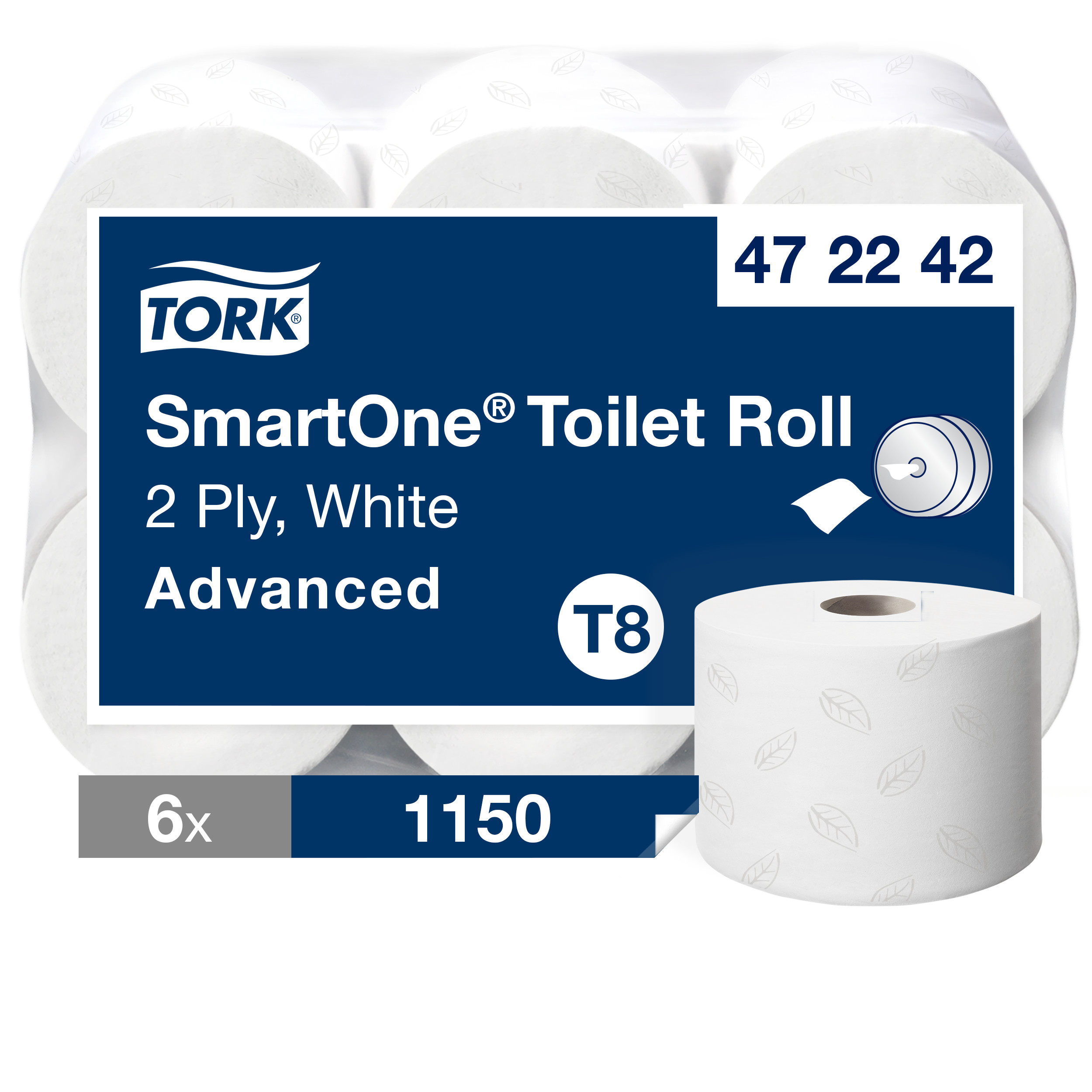 Tork papier toaletowy 472242 premium t8 smartone | biuroweokazje.pl | Kup bez ryzyka!