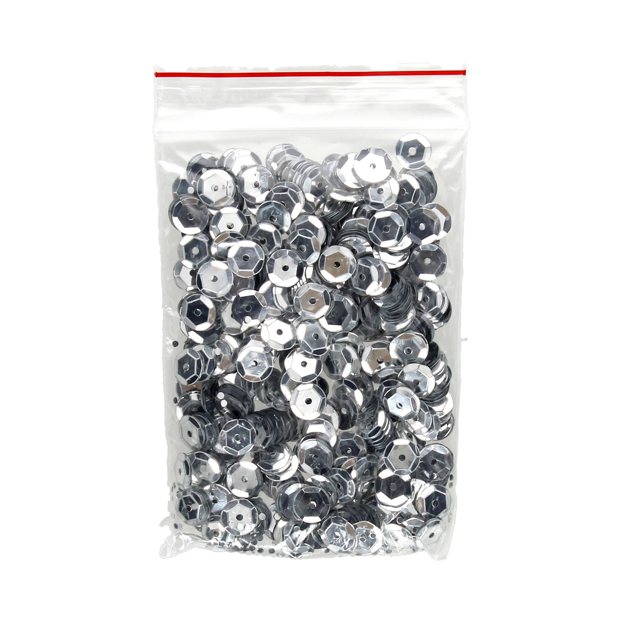 Cekiny błyszczące 8mm 10g B110 srebrne | biuroweokazje.pl | Dołącz do zadowolonych klientów