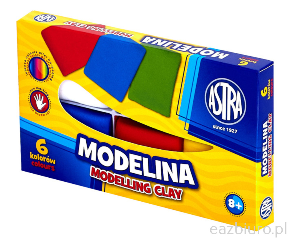 Modelina Astra 6 kolorów do biura | biuroweokazje.pl | Zamów teraz!