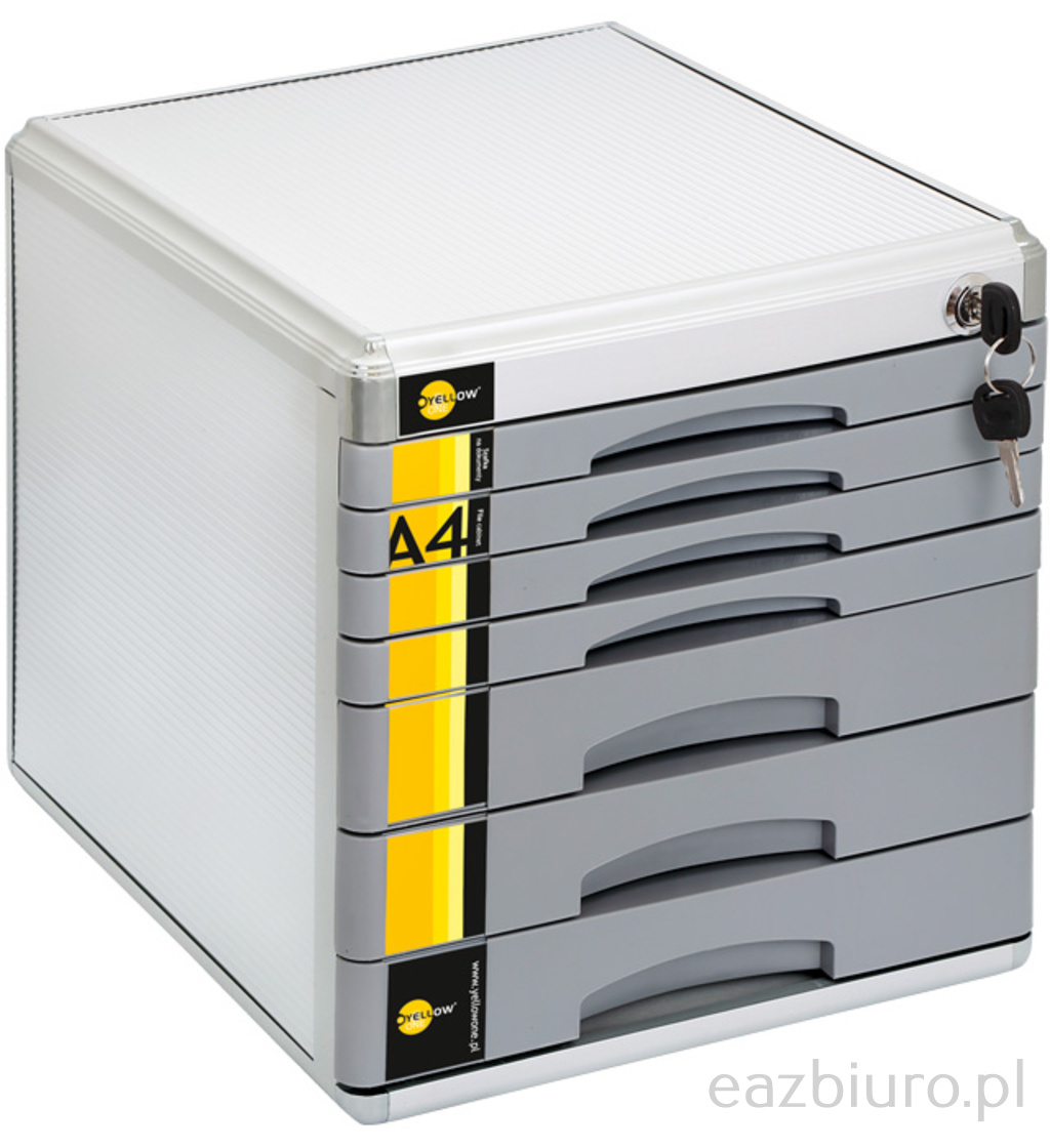 Szafka na dokumenty metalowa yl-sm07 m 7 szuflad+kluczyk | biuroweokazje.pl | Zamów rozsądnie!