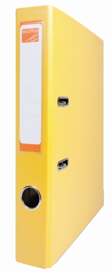 Segregator Myoffice A4 5 żółty | biuroweokazje.pl | Kup w promocji!