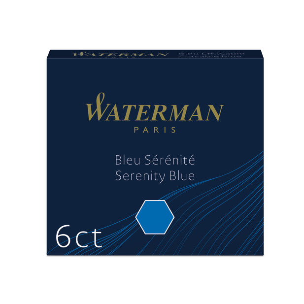 Waterman naboje international granatowe zestaw 6 sztuk | biuroweokazje.pl | Skorzystaj dziś!