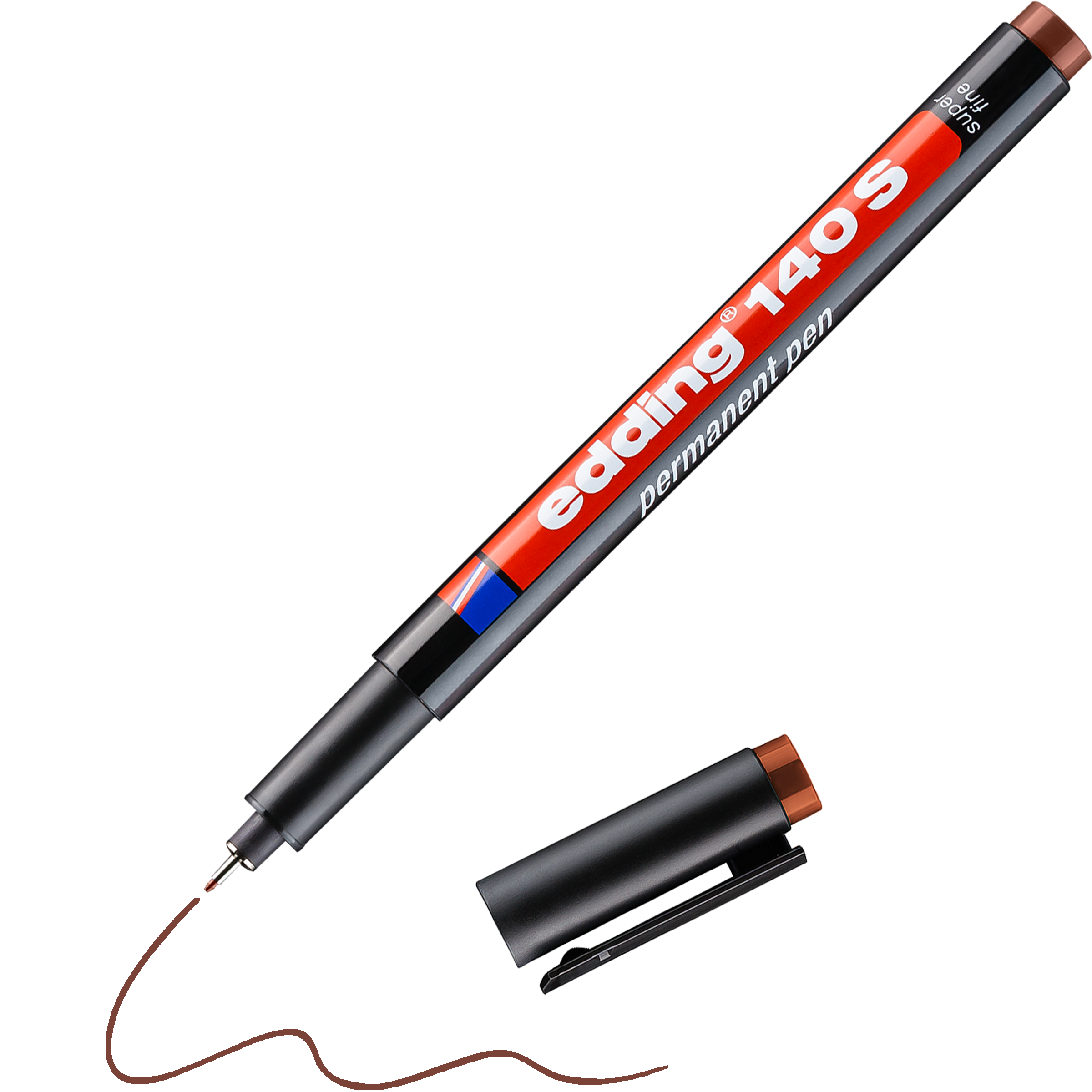 Foliopis e-140 s Edding 0,3 mm brązowy | biuroweokazje.pl | Kup sprytnie!