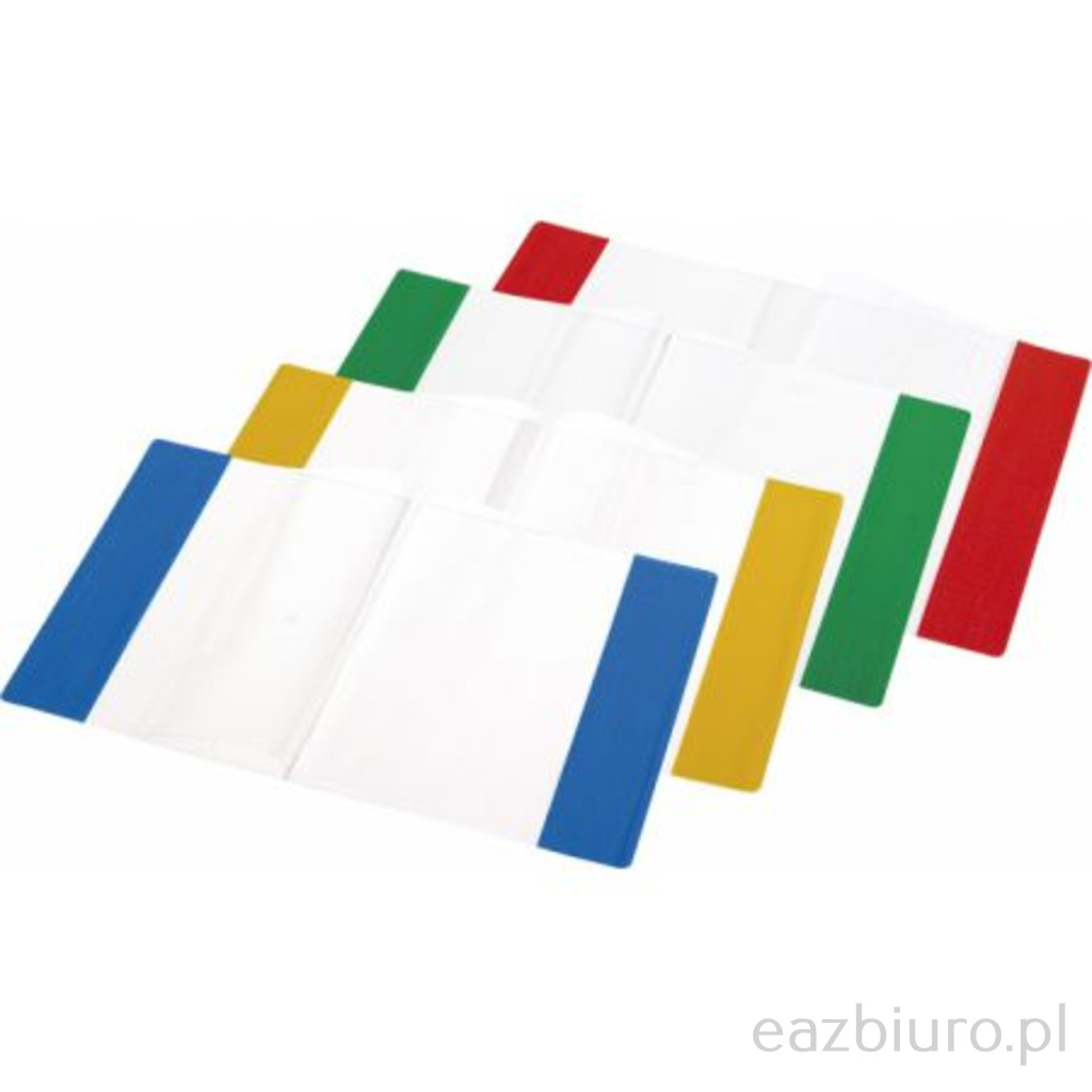 Okładka na zeszyt A5 pvc zestaw 10 sztuk | biuroweokazje.pl | Kup z dostawą!