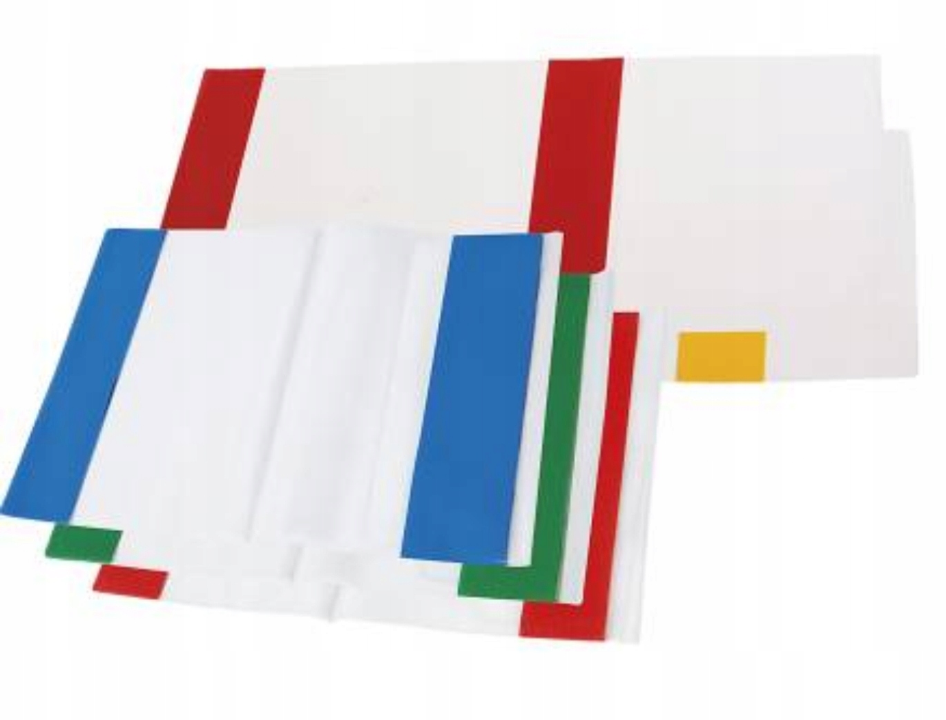 Okładki regulowane pvc A4 mix kolorów zestaw 10 sztuk | biuroweokazje.pl | Zamów już dziś!