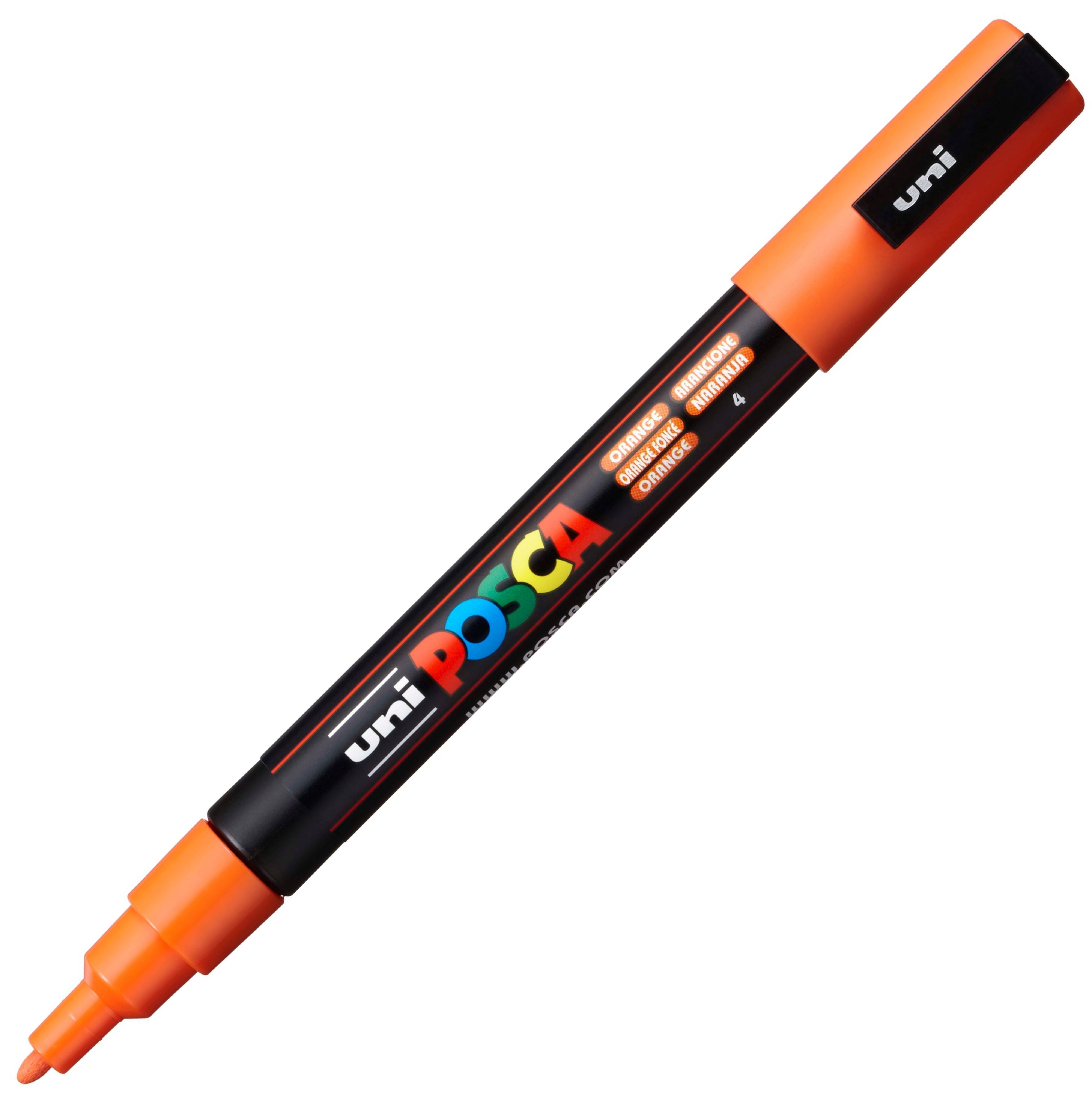 Pc-3 m pomarańczowy marker posca uni | biuroweokazje.pl | Kup w sekundę!