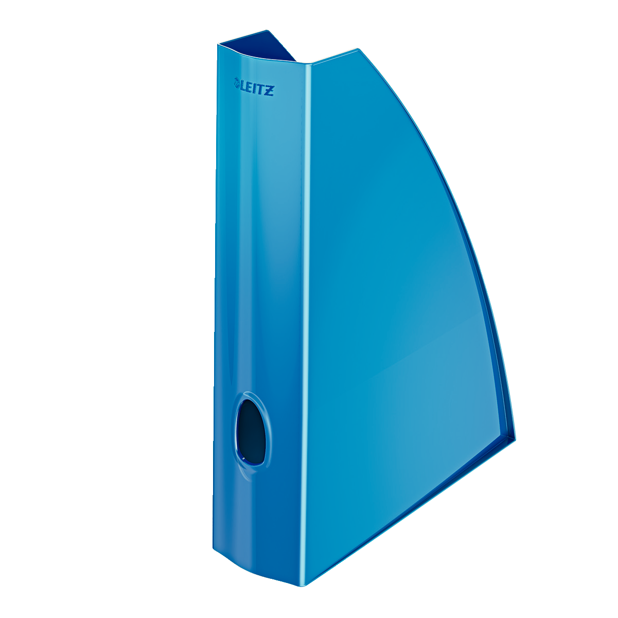 Pojemnik na dokum. Leitz wow niebieska | biuroweokazje.pl | Zobacz najlepszą cenę