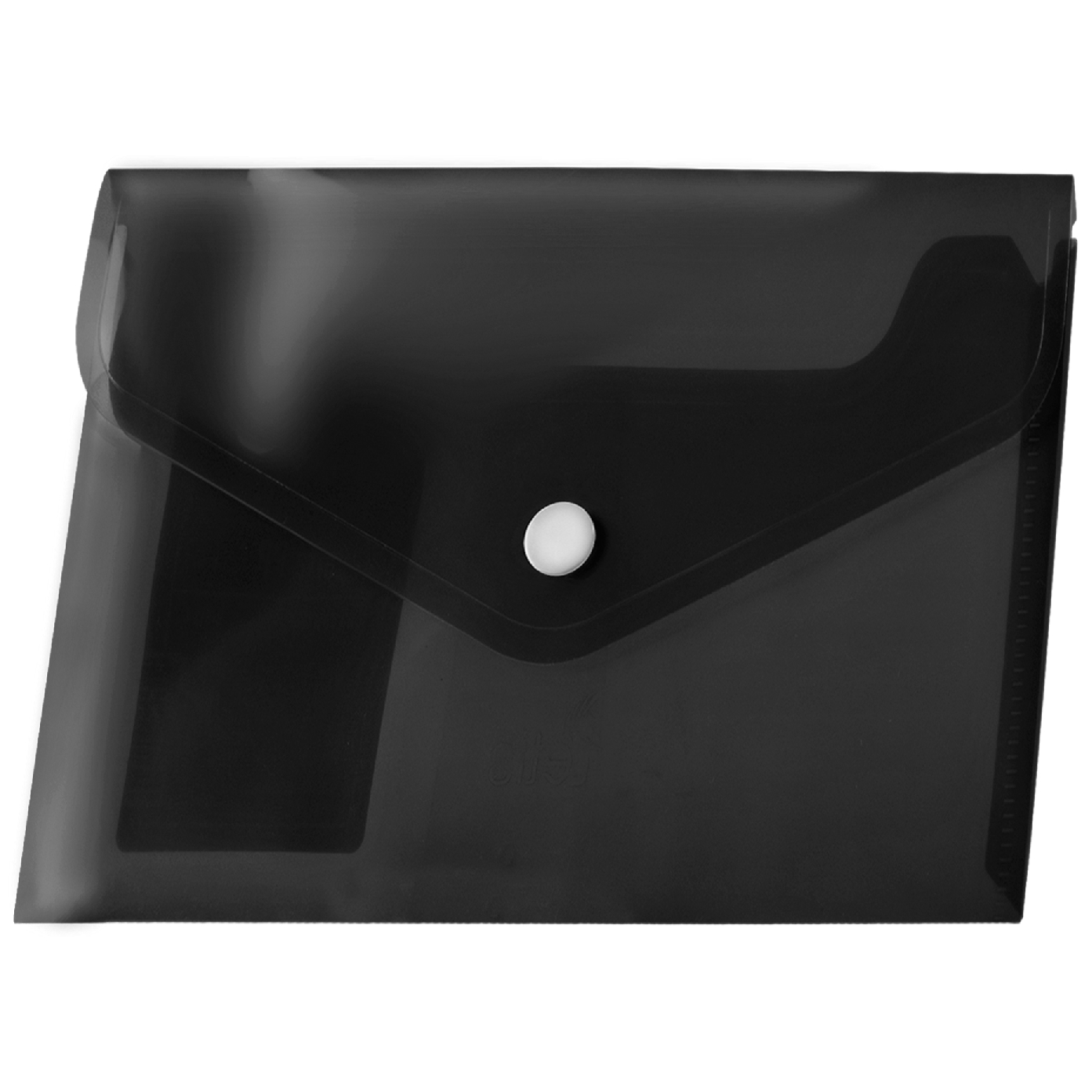 Koperta pp na zatrzask A5 czarna Tetis | biuroweokazje.pl | Zamów od ręki!