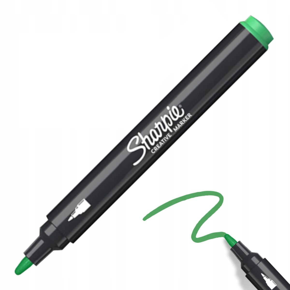 Sharpie kreatywny marker akrylowy emerald green (jasnozielony) | biuroweokazje.pl | Zamów od ręki!