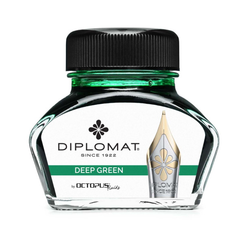 atrament do piór kałamarz Diplomat 30ml c. zielo | biuroweokazje.pl | Kup teraz