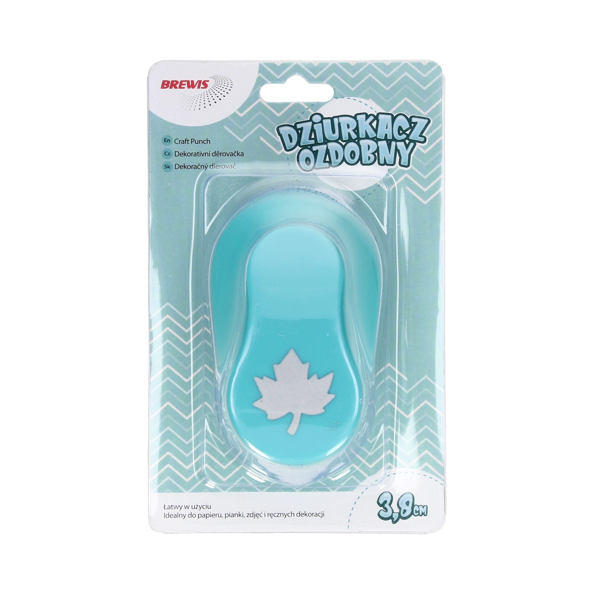 Dziurkacz ozdobny 3,8 cm liść do biura | biuroweokazje.pl | Zamów rozsądnie!