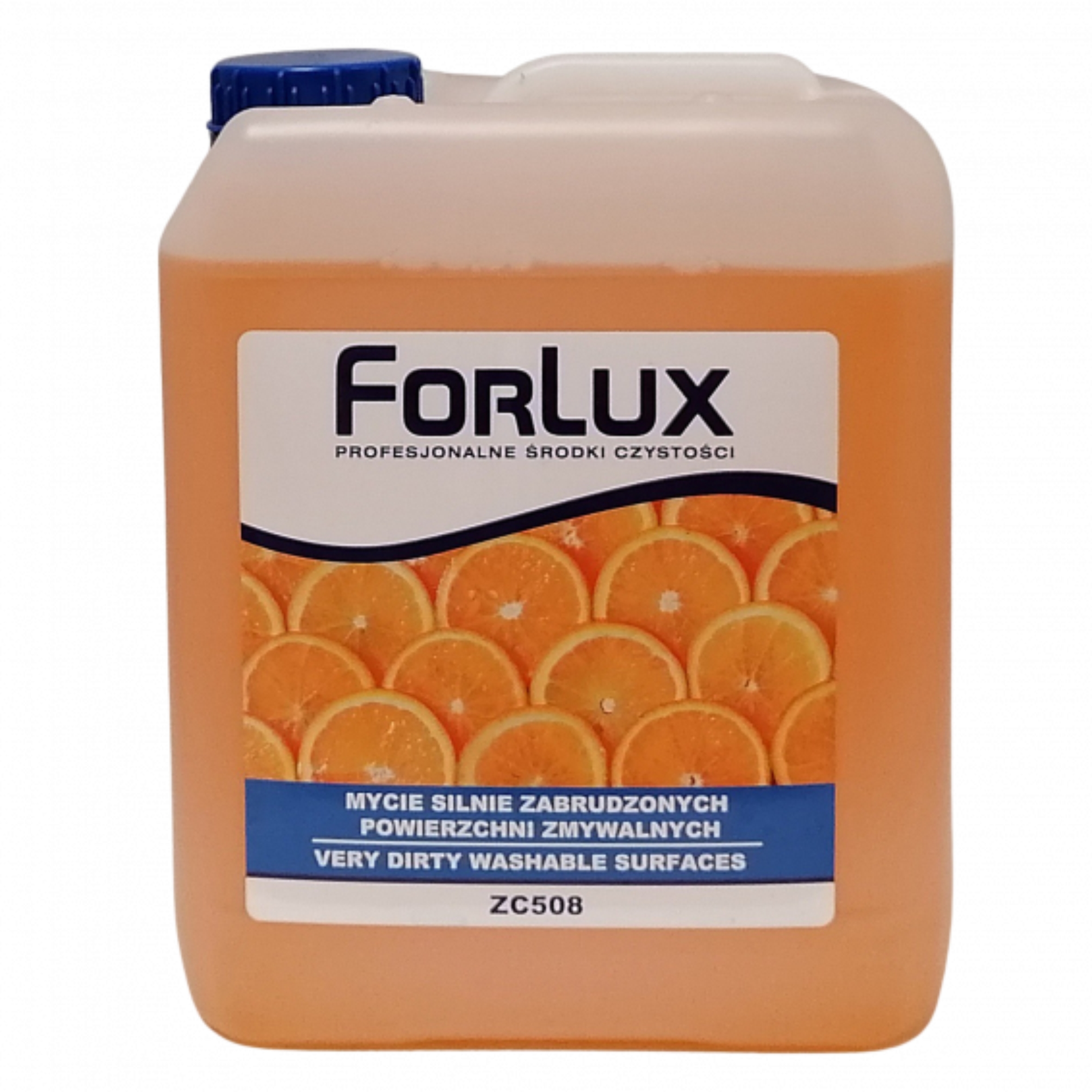 Forlux zc508 5 l preparat czyszczący na bazie naturalnych olejków z pomarańczy – Forlux | biuroweokazje.pl | Skorzystaj dziś!