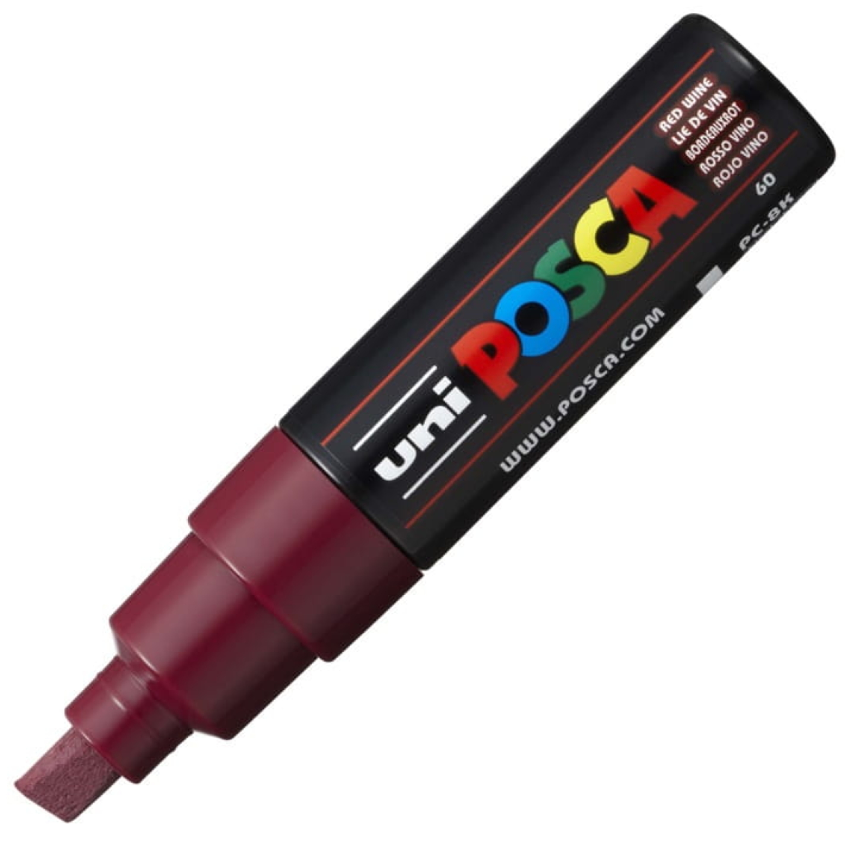 Pc-8k ciemno-czerwony marker posca, uni | biuroweokazje.pl | Weź zanim zniknie!