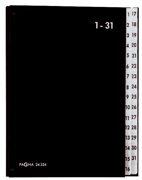 Teczka do podpisu 1-31 Durable | biuroweokazje.pl | Sięgnij po najlepsze