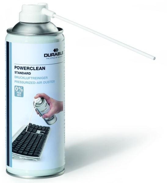 Płyn sprężone powietrze łatwopalne 400 ml Durable | biuroweokazje.pl | Zamów błyskawicznie!