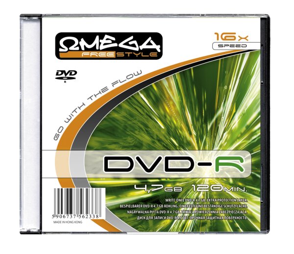 Płyta dvd-r Omega 4,7gb slim do biura | biuroweokazje.pl | Sprawdź ofertę!