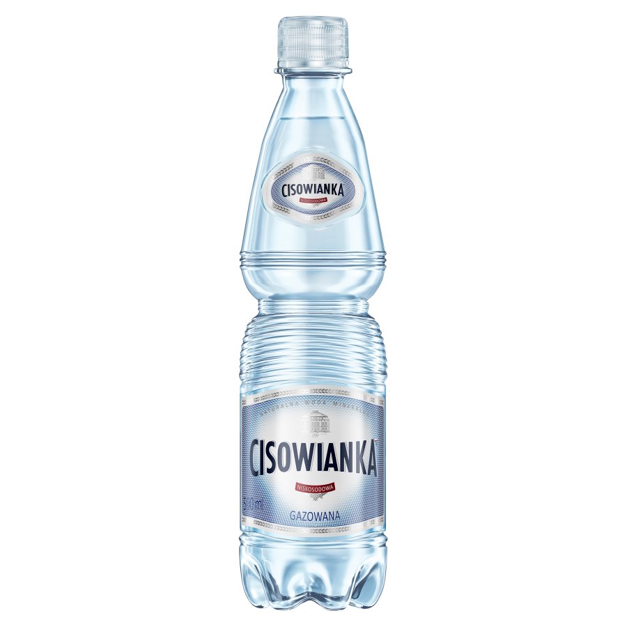 Woda mineralna Cisowianka gazowana 0,5 l | biuroweokazje.pl | Kup z dostawą!