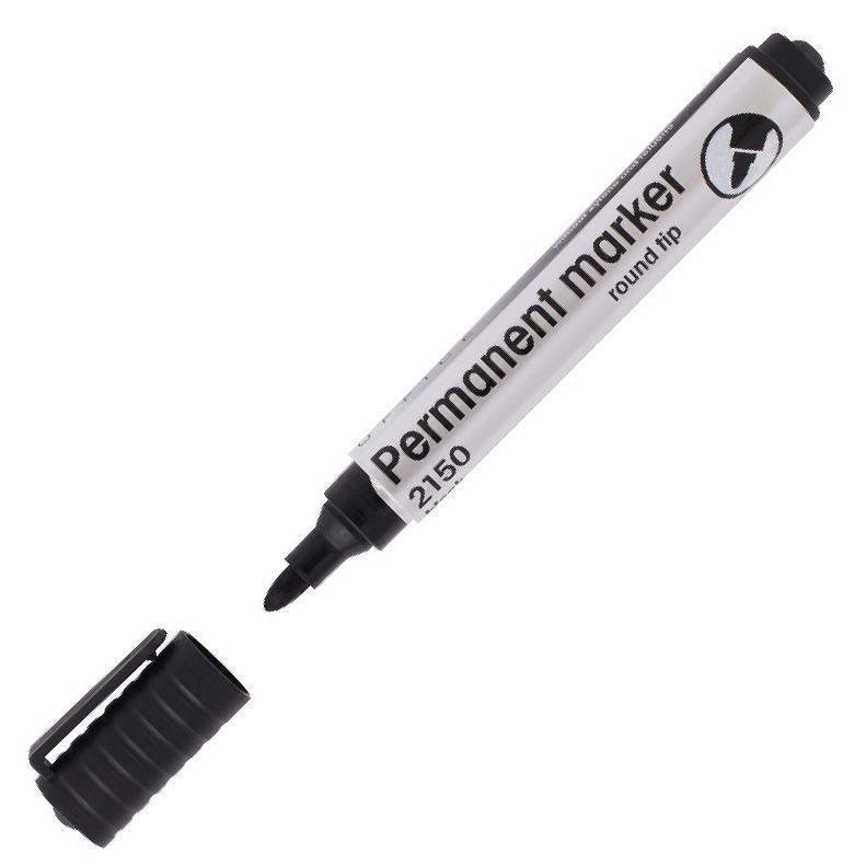 Marker eko niezmywalny 2150 czarny okrągły drect | biuroweokazje.pl | Zamów błyskawicznie!