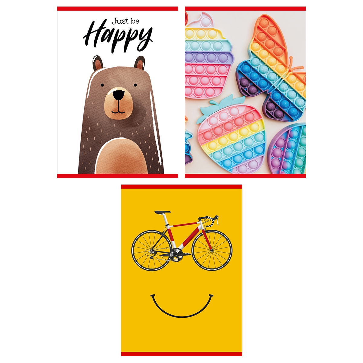 Zeszyt A4 32k potrójna linia Gimboo | biuroweokazje.pl | Nie przegap promocji