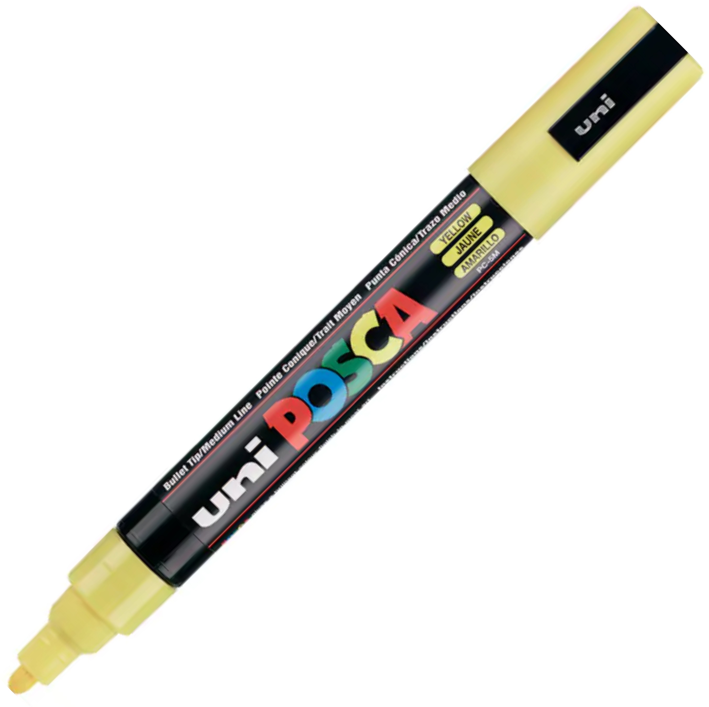 Pc-5 m żołty marker posca uni do biura | biuroweokazje.pl | Kup w sekundę!