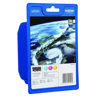 Brother oryginalny ink / tusz lc-985rbwbp, cmy, | biuroweokazje.pl | Zobacz najlepszą cenę