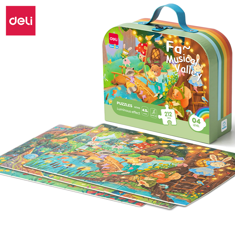 Puzzle Deli EH745 w walizce 212 elementów | biuroweokazje.pl | Zobacz dlaczego warto