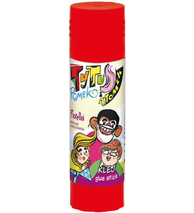 Klej w sztyfcie Fiorello 18 g Tytus Romek i A'Tomek | biuroweokazje.pl | Kup w promocji!