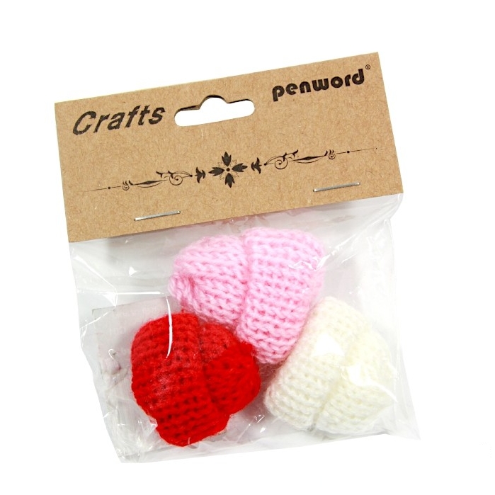 Dekoracyjne czapki 4cm 3szt | biuroweokazje.pl | Przekonaj się sam