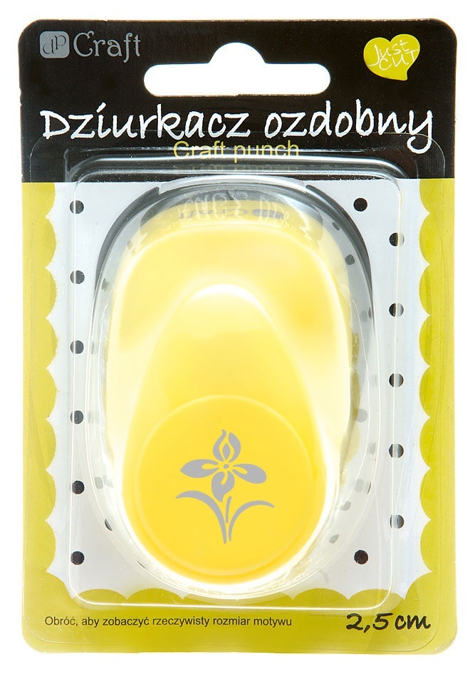 Dziurkacz ozdobny 2,5 cm sasanka | biuroweokazje.pl | Kup od razu!