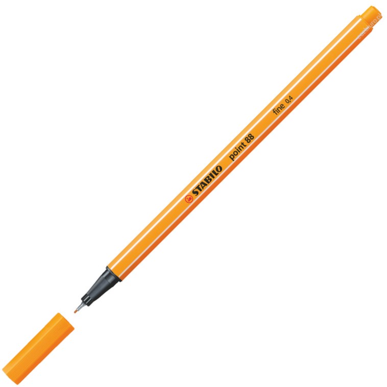 Cienkopis Stabilo 88/54 pomarańczowy | biuroweokazje.pl | Zainwestuj w jakość