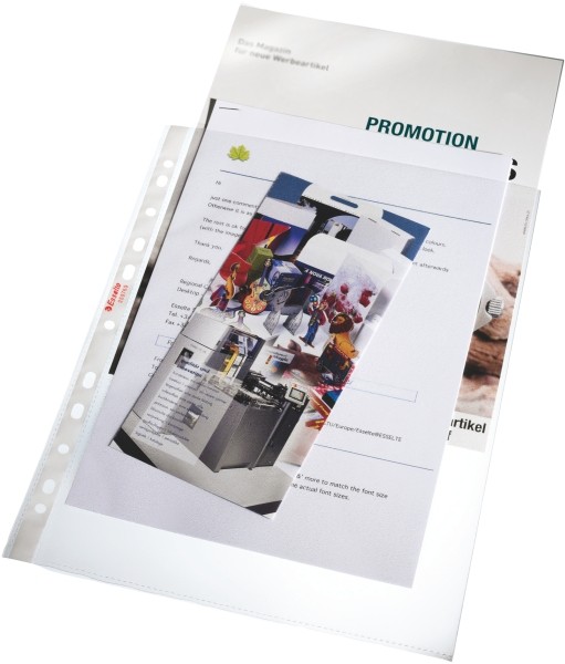 Koszulki Esselte A4 maxi, 100 mic., zestaw 25 sztuk | biuroweokazje.pl | Zamów rozsądnie!