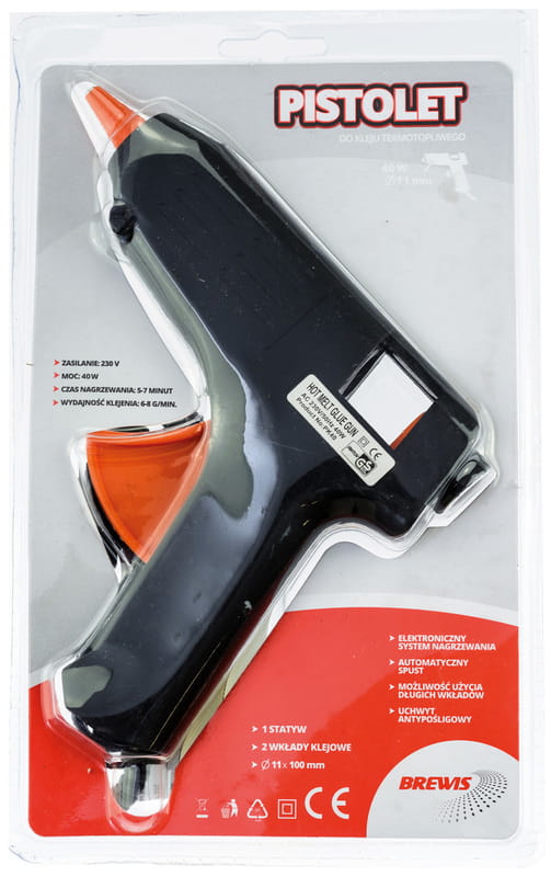 Pistolet do kleju na gorąco 11 mm | biuroweokazje.pl | Kup bez ryzyka!